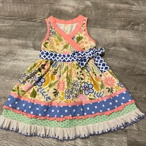 Matilda Jane Faux Wrap Dress Size 4